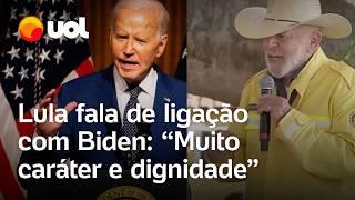 Lula sobre conversa com Biden: 'Conversamos bastante sobre a Venezuela'