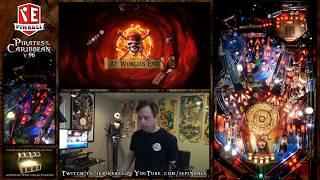 [4k] Pirates of the Caribbean Pinball Gameplay - At World's End Wizard Mode