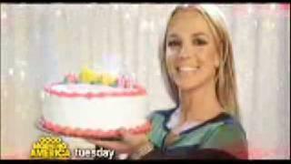 Britney Spears Live On Good Morning America Commercial