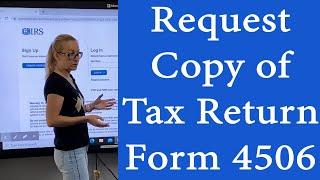 How to get a copy of your taxes from IRS online - Request online transcript of your tax return. EIDL