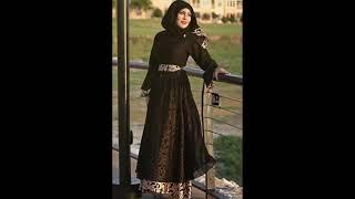 Royal look abaya designs/party wear abaya hijab design/hijab collection for girls#ModernAfsana