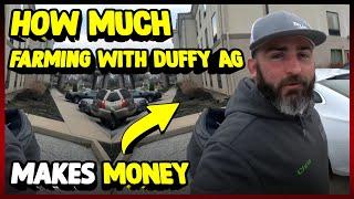 How Much Farming With Duffy Ag Makes Money On YouTube 2024