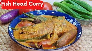 Fish Head Curry with Spanish Mackerel | Ikan Tenggiri Fish Head Curry