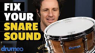 How To Fix Your Snare Sound | Glen Sobel