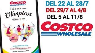  Costco Folleto y Cuponera Especial del 22 de julio al 11 de agosto de 2024 / Descuento