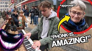 I Played PHONK Songs On Piano In Public! (Part 2)