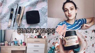 BEAUTY VLOG || мой туалетный столик, пустые баночки, макияж и заказ AVON