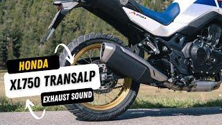 Honda XL750 Transalp 2023 Exhaust Sound OEM - The Best!