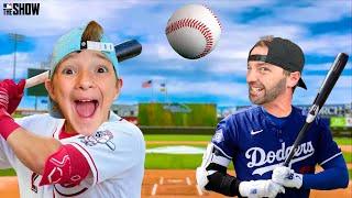 Father VS Son HOME RUN CHALLENGE!