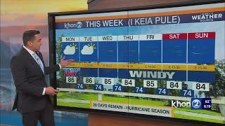A break from the rain to start Veteran's Day week