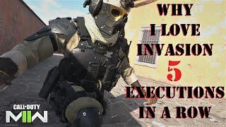WHY I LOVE INVASION {5 EXECUTIONS IN A ROW} MODERN WARFARE II