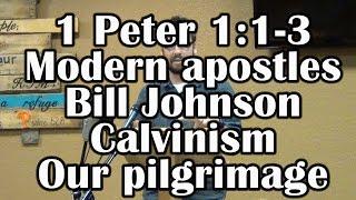 Modern FAKE APOSTLES!?! 1 Peter 1:1-3 and Calvinism, Foreknowledge, Trinity, etc