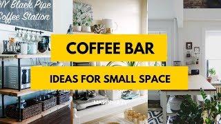 95+ Awesome Coffee Bar Ideas for Small Space