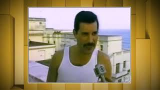 Vídeo Show   Relembre entrevista de Glória Maria com Freddie Mercury   Globoplay