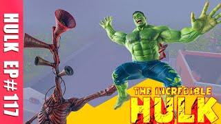 Hulk vs. Siren Head E118 | Hulk Fights 5 Eyes Siren Head & Baby Siren Head | Epic Battle Fight