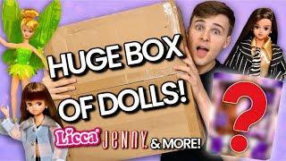 Vintage Doll HAUL! Dented Box Restoration! Hair Makeover! Licca, Jenny, Disney, Spice Girls, & MORE!