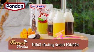 Kreasi Pudot (Puding Sedot) Pondan | Resep Pondan