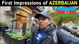 First Impressions of BAKU Azerbaijan   || Indian in Azerbaijan