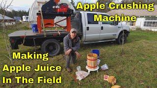 Making Apple Juice With A Hammer Mill