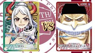 One Piece Card Game MADCAP Yellow Green Yamato vs Red Whitebeard [OP06]