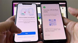 Transfer WhatsApp Chats from iPhone to Android 100% FREE