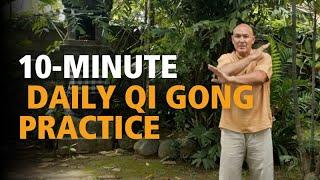 Forest Rock Qigong | 10-Minute Daily Qi Gong Practice with Master Teacher Peter Caughey