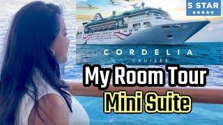 Cordelia Cruises | Luxury Ship | My Full Room Tour| Mini Suite 2023