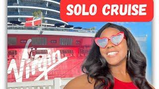 VIRGIN VOYAGES SOLO CRUISE: EMBARKATION DAY on the SCARLET LADY