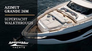 The FUTURE of Superyachts | Azimut Grande 26 Meter | FULL TOUR