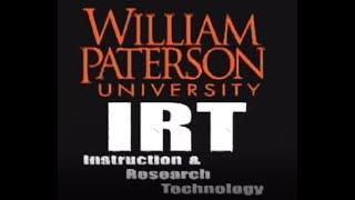 Vintage Promo for the IRT Department at William Paterson University