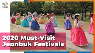 #Jeollabukdo #Korea  #MustVisitKorea #Festival Must-Visit upcoming 2020 Jeonbuk Festivals