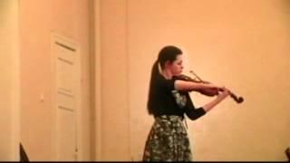 Paganini. Caprice N21. Polina Krasovskaya