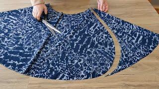  No Zipper, No Elastic - Anyone Can Sew This Awesome Skirt 