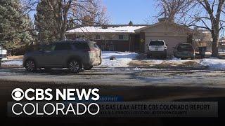Xcel Energy repairs gas leak after CBS Colorado report