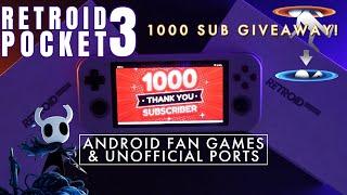  Android Fan Games and Unofficial Ports on the Retroid Pocket 3 (2+) |  RETROID POCKET 3 GIVEAWAY!