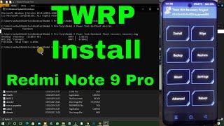 TWRP Install Redmi Note 9 Pro - How To Install TWRP on Redmi Note 9 Pro | install Twrp Note 9 Pro