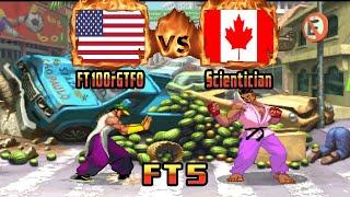 Street Fighter III: 2nd Impact - FT10OrGTFO (USA) VS (CAN) Scientician [sfiii2] [Fightcade] [FT5]