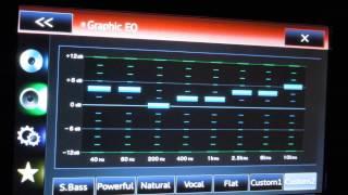 how to tune the audio settings sound and equilzer on your car stereo deck headunit