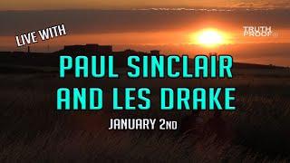 Paul Sinclair And Les Drake Livestream