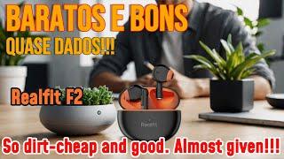 Fones de Ouvido Bluetooth baratos e bons #realfitf2