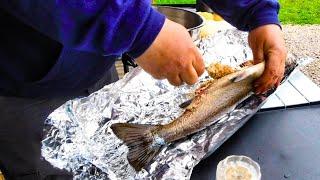 Grilling Newfoundlands Landlocked Atlantic Salmon