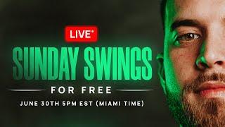  (Live Trading) Giving my TOP Trades of the Week FOR FREE | SUNDAY SWINGS