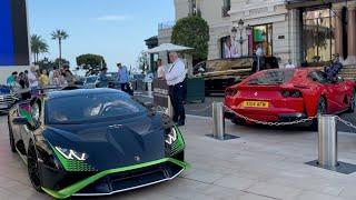 SUPERCARS CARSPOTTING IN MONACO 2023 BILLIONAIRE LIFESTYLE Summer Vol 1