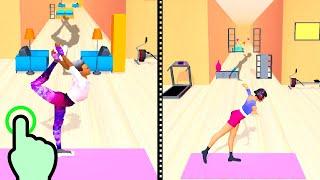 Flex Run 3D Flexy - Flex Yoga Girl Run - All Levels iOS Android GamePlay