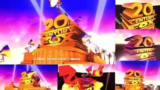 Compilation of 7 versions of the 20th Century Fox intro