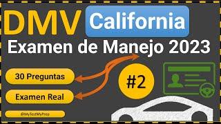 Examen Escrito De Manejo DMV California 2023: Guía Completa y Consejos Prácticos 