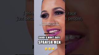 Cardi B won’t date SPANISH MEN ⁉️   #hiphop #rapper #cardib #interview