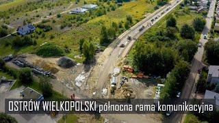 Przelot nad ramą północną Ostrów Wielkopolski 16.09.2022 | 4k Dron