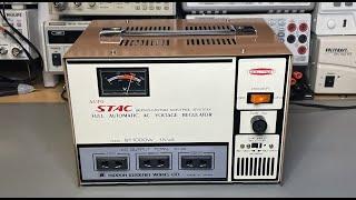 TA-0385: Dactron Auto STAC ST1000W AC Volt Regulator  - 1KVA - 1990 - Teardown