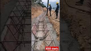 Water irrigation system concrete pouring techniques #innovation #construction #subscribe